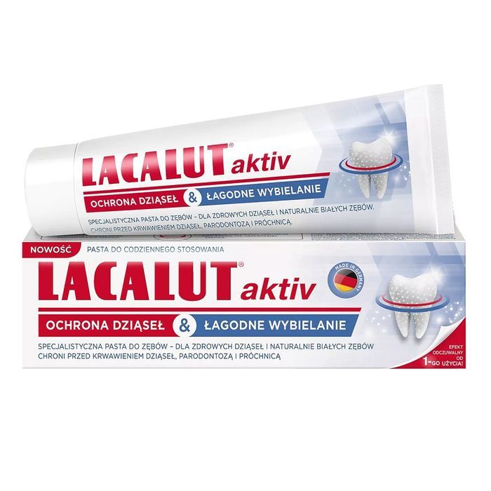 Lacalut Aktiv  specjalistyczna pasta do zębów 75ml