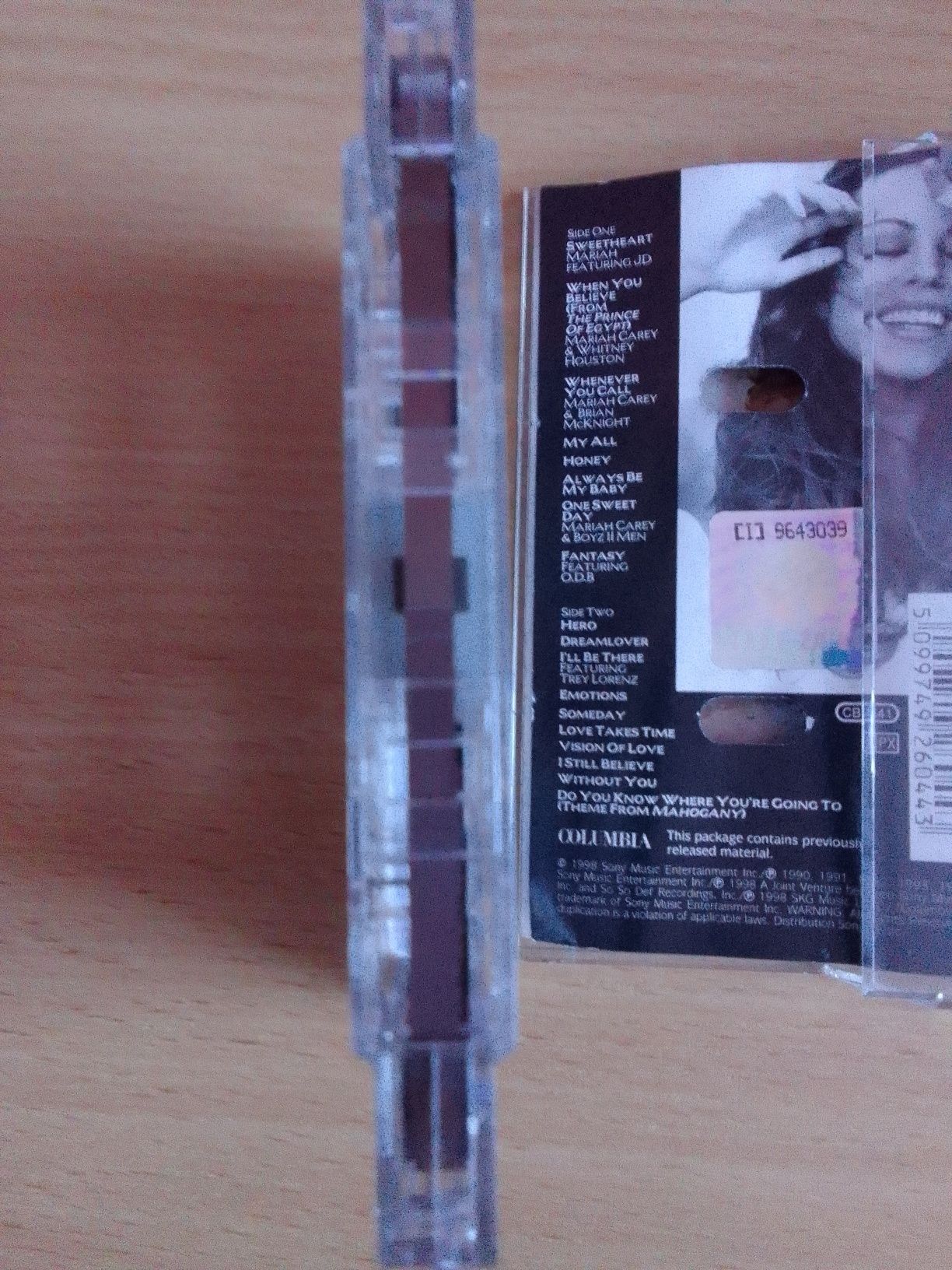 Kaseta audio - Mariah Carey #1's