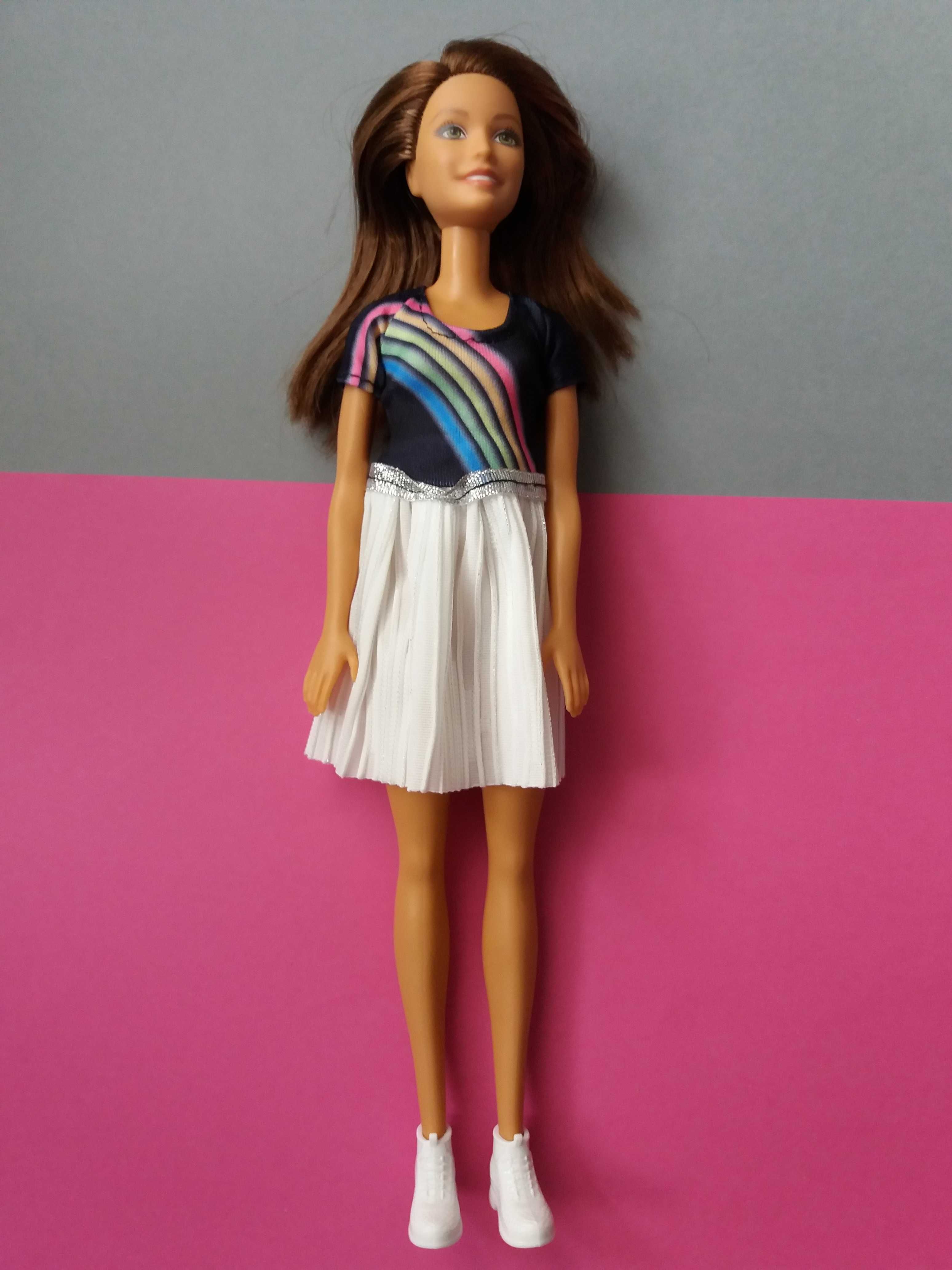 Ubranka dla lalki Barbie sukienka buciki