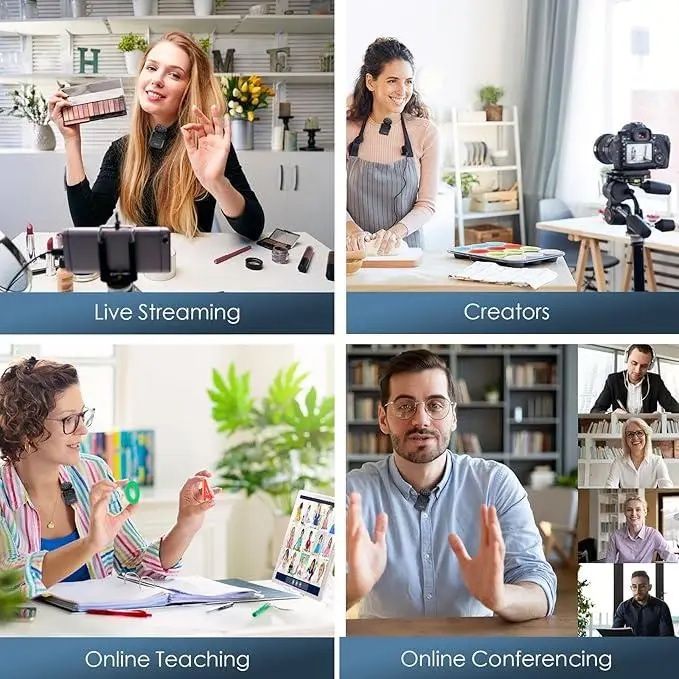 Бездротовий петличний мікрофон Iyes.Top YE0-002 із шумозаглушенням