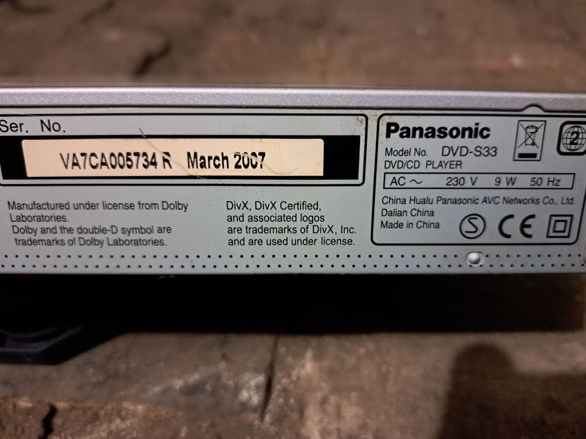 DVD Panasonic S33