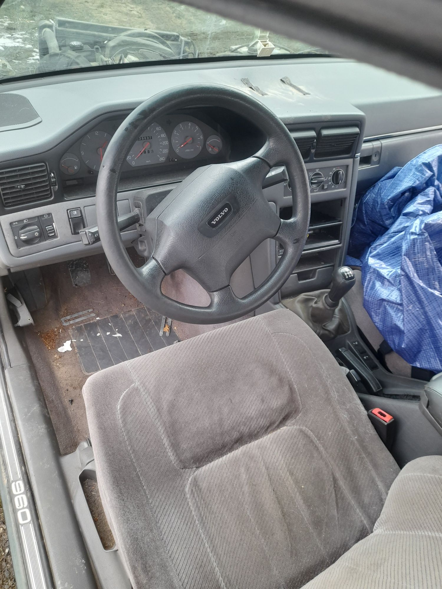 Silnik 2,5B skrzynia M90 volvo 960 (940, 740, 240) Swap pali jeździ