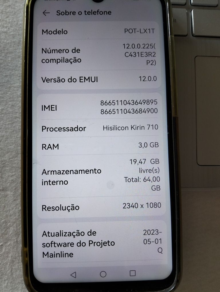Telemóvel HUAWEI P Smart + 2019
