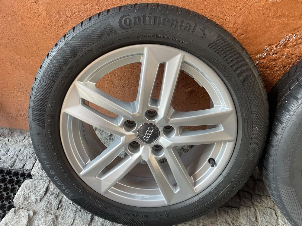 Felgi 17” z oponami zimowymi Continental 225/50/17