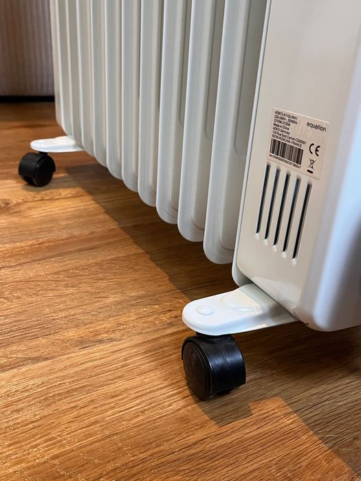 Aquecimento móvel sobre rodas