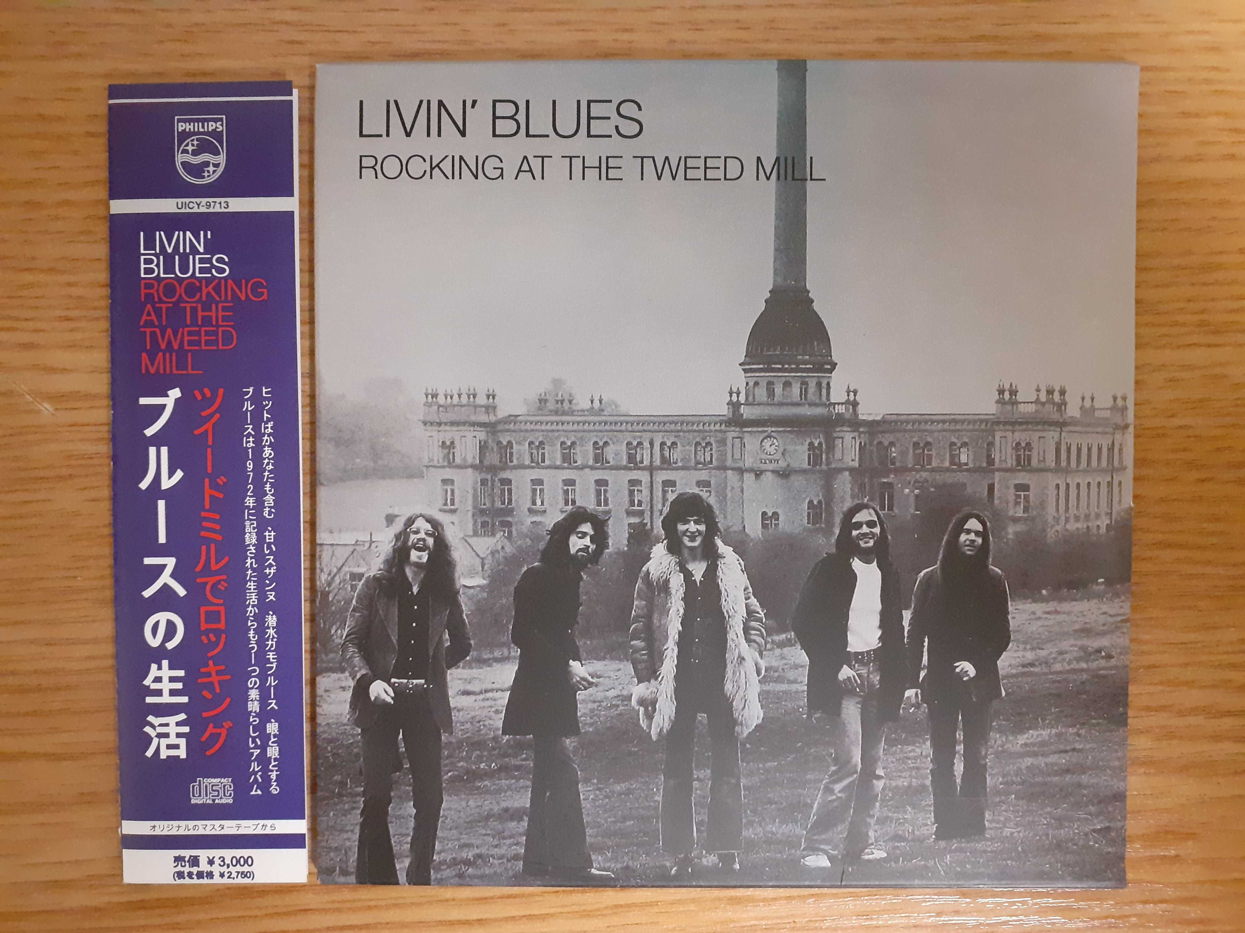 Японский компакт диск CD Livin' Blues – Rocking At The Tweed Mill