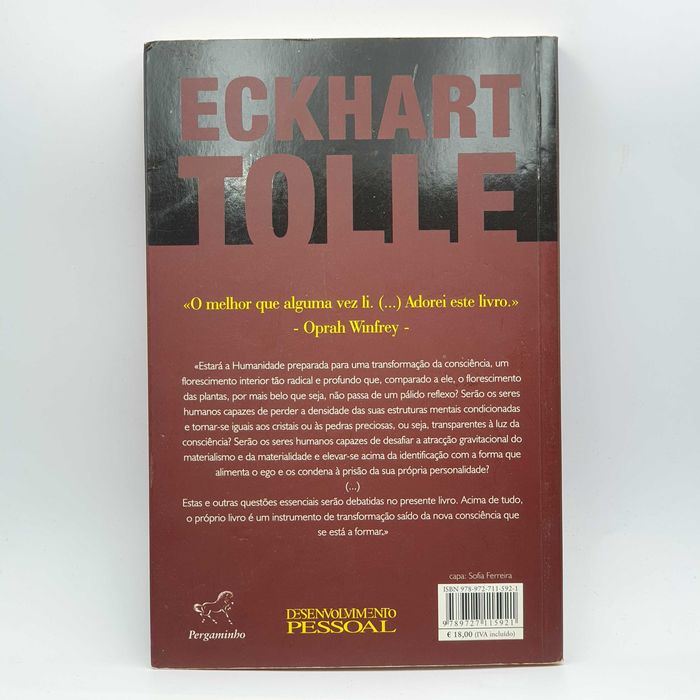 Livro - Eckhart Tolle - Um Novo Mundo - PAR4-SITE