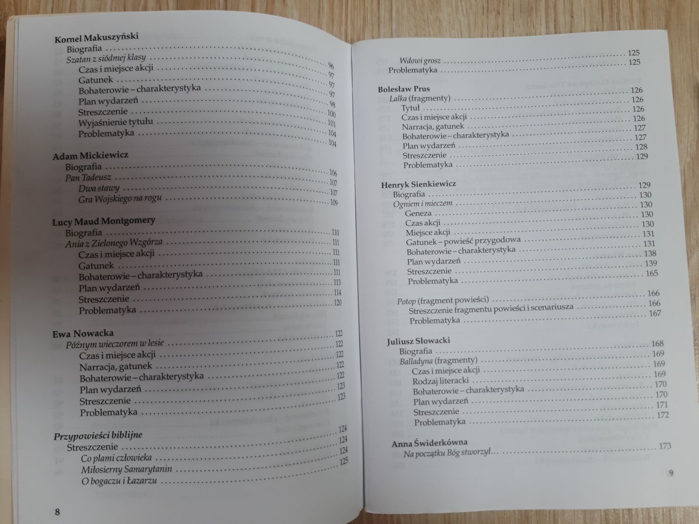 Ściąga z języka polskiego 6a + wersja mini