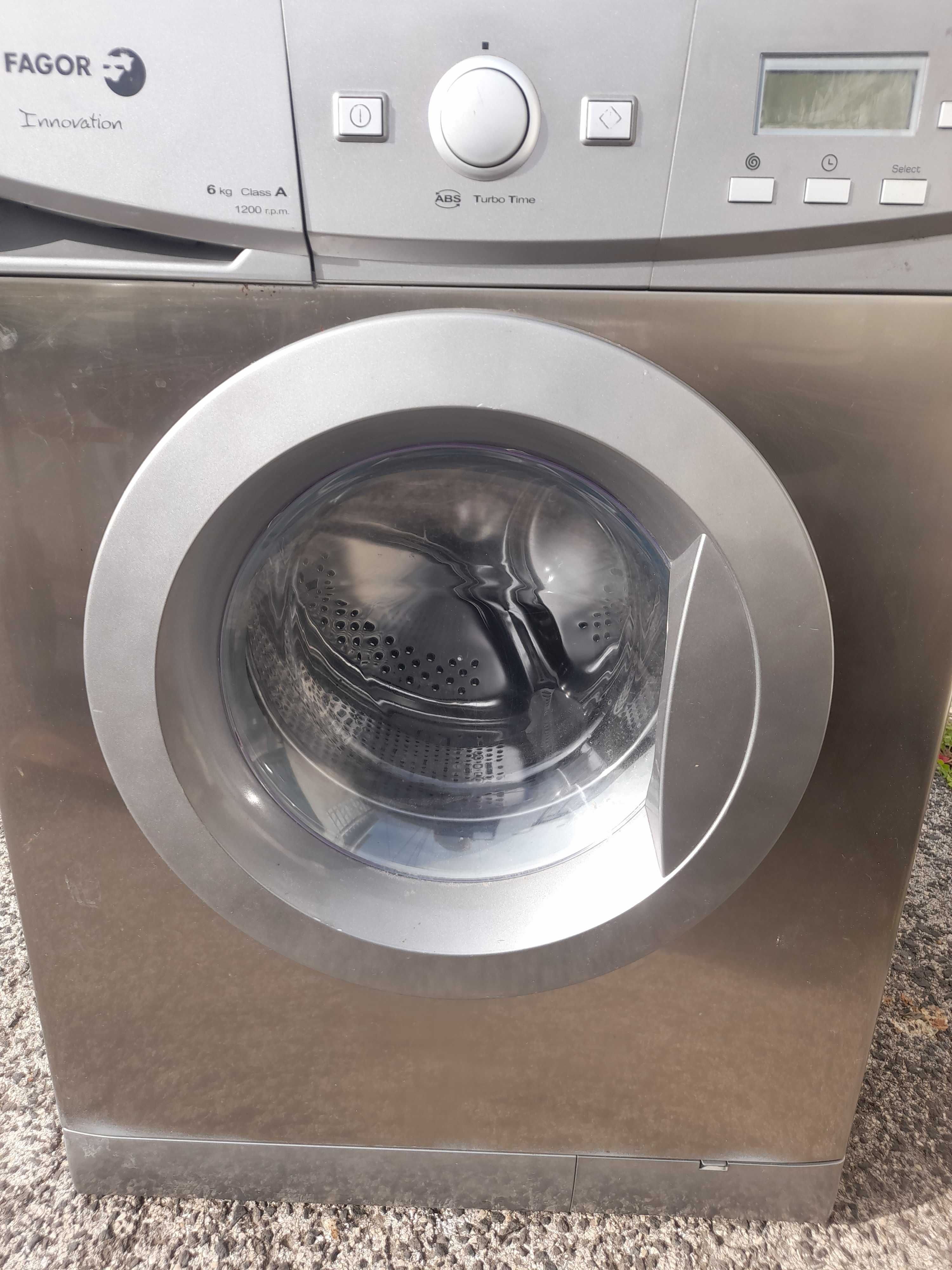 maquina de roupa fagor lava e seca 1200 rpm 6 quilos exelente estado