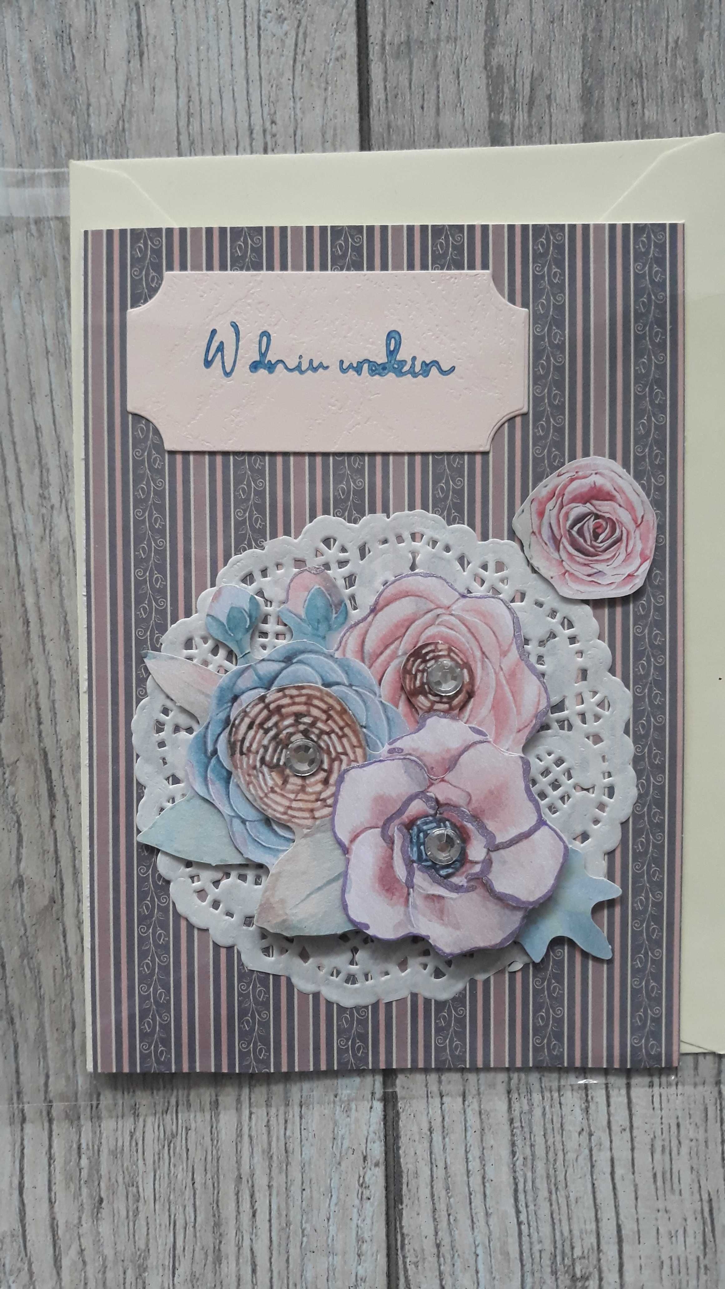 dzień kobiet, kartki urodzinowe, ręcznie robione scrapbooking