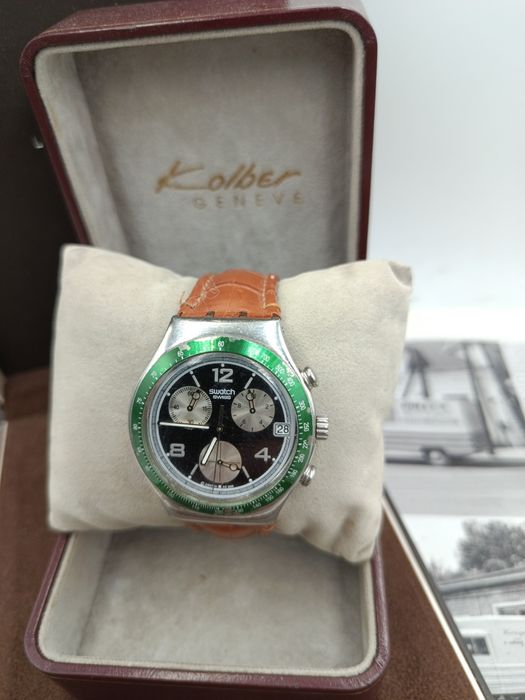 Zegarek Swatch swiss qartz chronograf