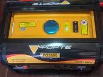 Новий бензиновий генератор FORTE FG 3500, 3,5 кВт.