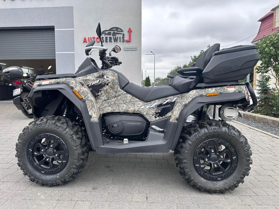 QJMOTOR SFA 1000 QJ Motor SFA 1000 czarny, piaskowy, camo Lubin KUFER tył w cenie