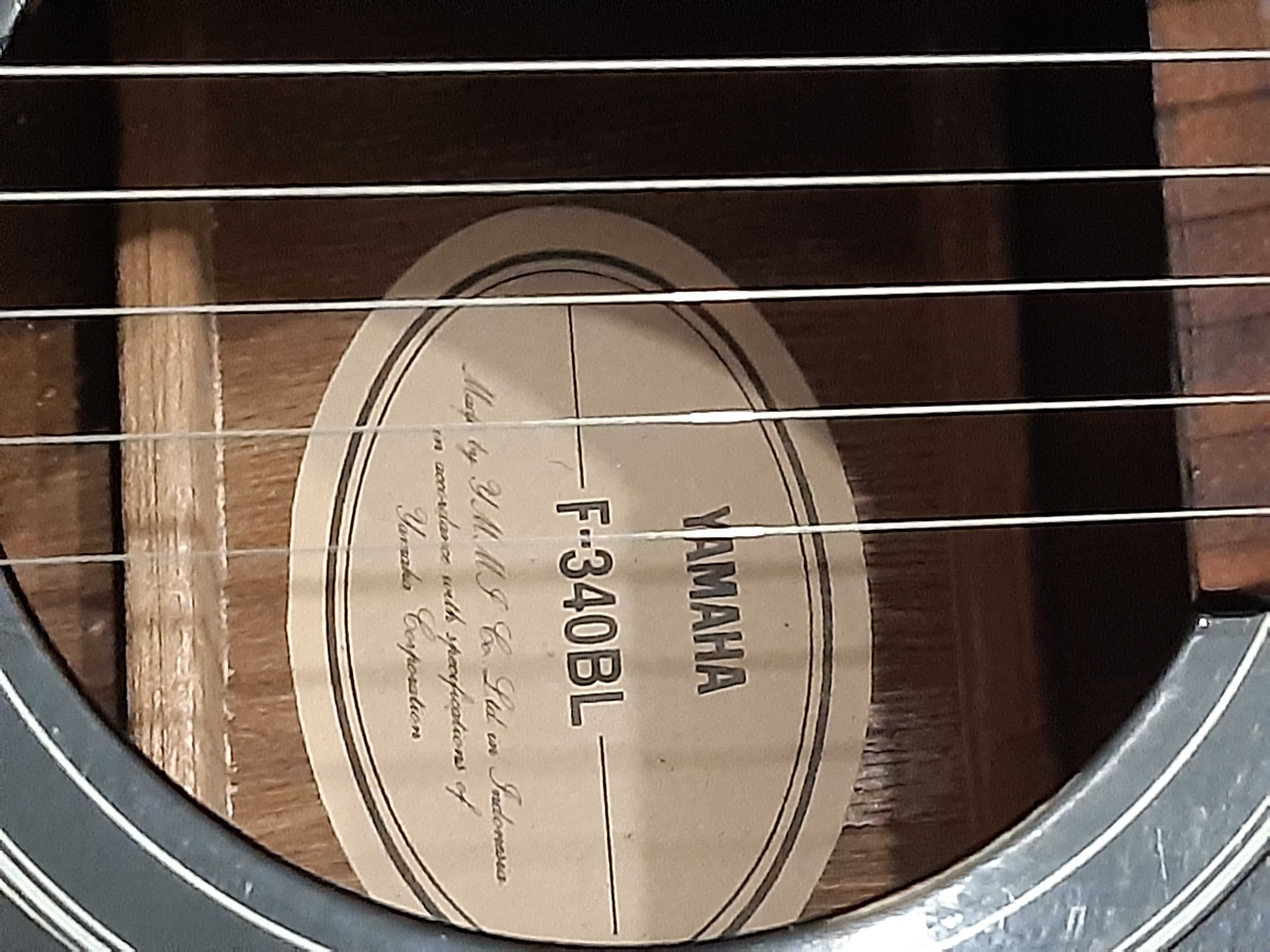 Gitara akustyczna Yamaha F340-klasyczna-Indonezja 1990-wysyłka-zamiana