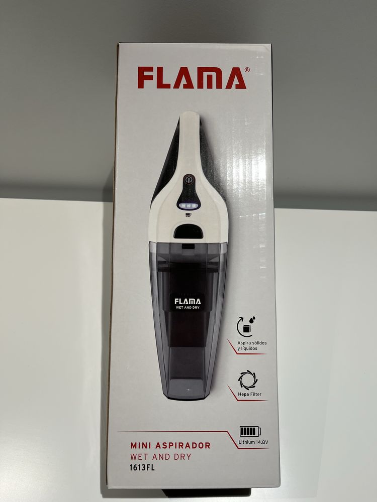 FLAMA 1613FL Mini aspirador Wet and dry 14.8V