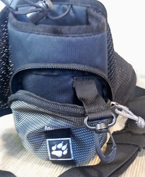 Saszetka na pas nerka Jack Wolfskin Minibar z miejscem na bidon
