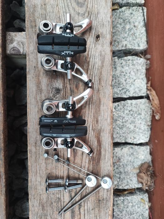 Hamulce rowerowe cantilever Shimano Deore XT M737 Retro MTB XTR