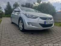 Hyundai Elantra 1,6 benzyna, 2011r. Salon Polska