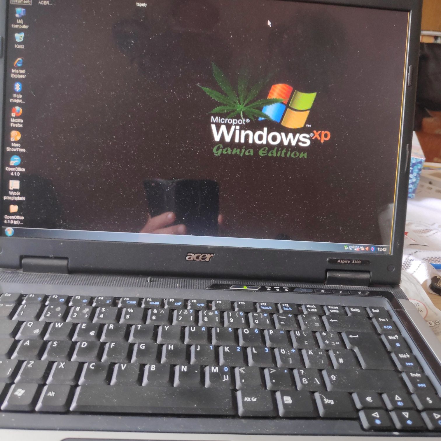 Acer aspire 5100 z systemem XP działa