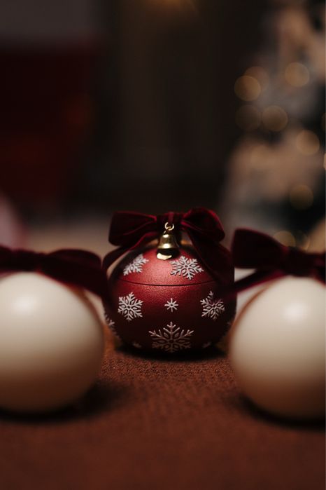 Новорічна свічка ручної роботи