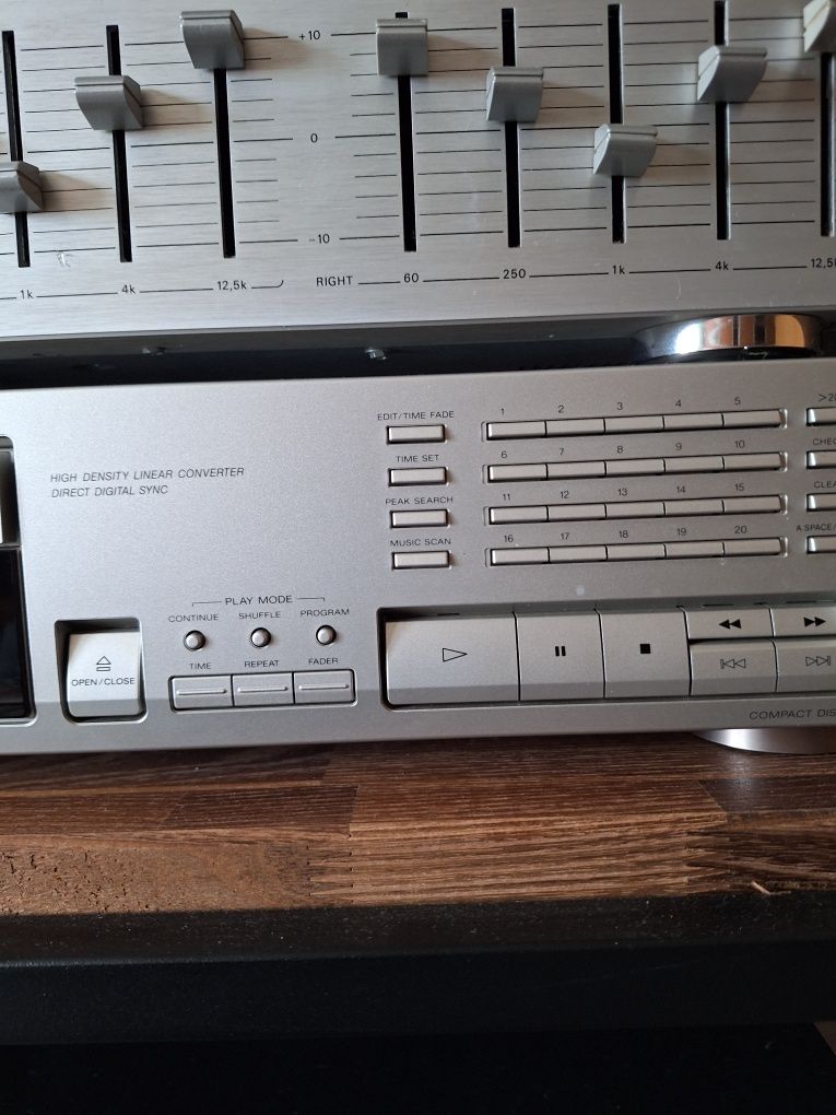 Odtwarzacz CD SONY CDP 597+ oryginalny pilot.