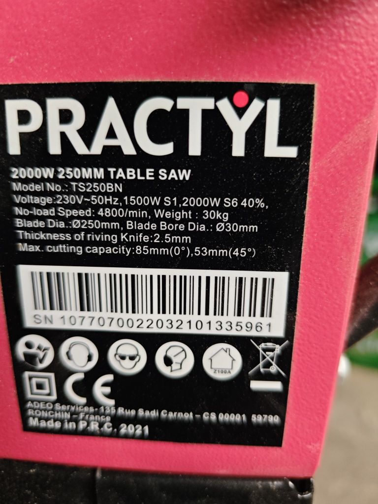 Pilarka stołowa krajzega Practyl