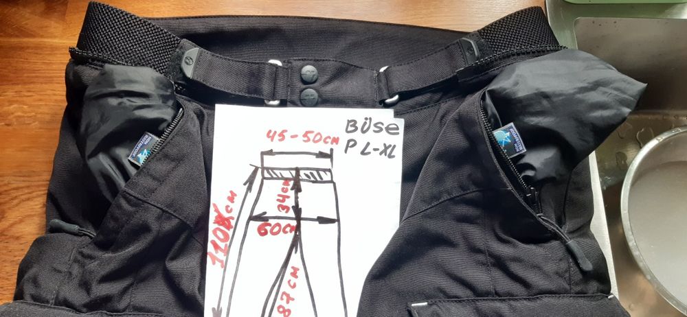 Мотоштаны текстильні BUSE ADV  STX мембрана SympaTex P L,XL