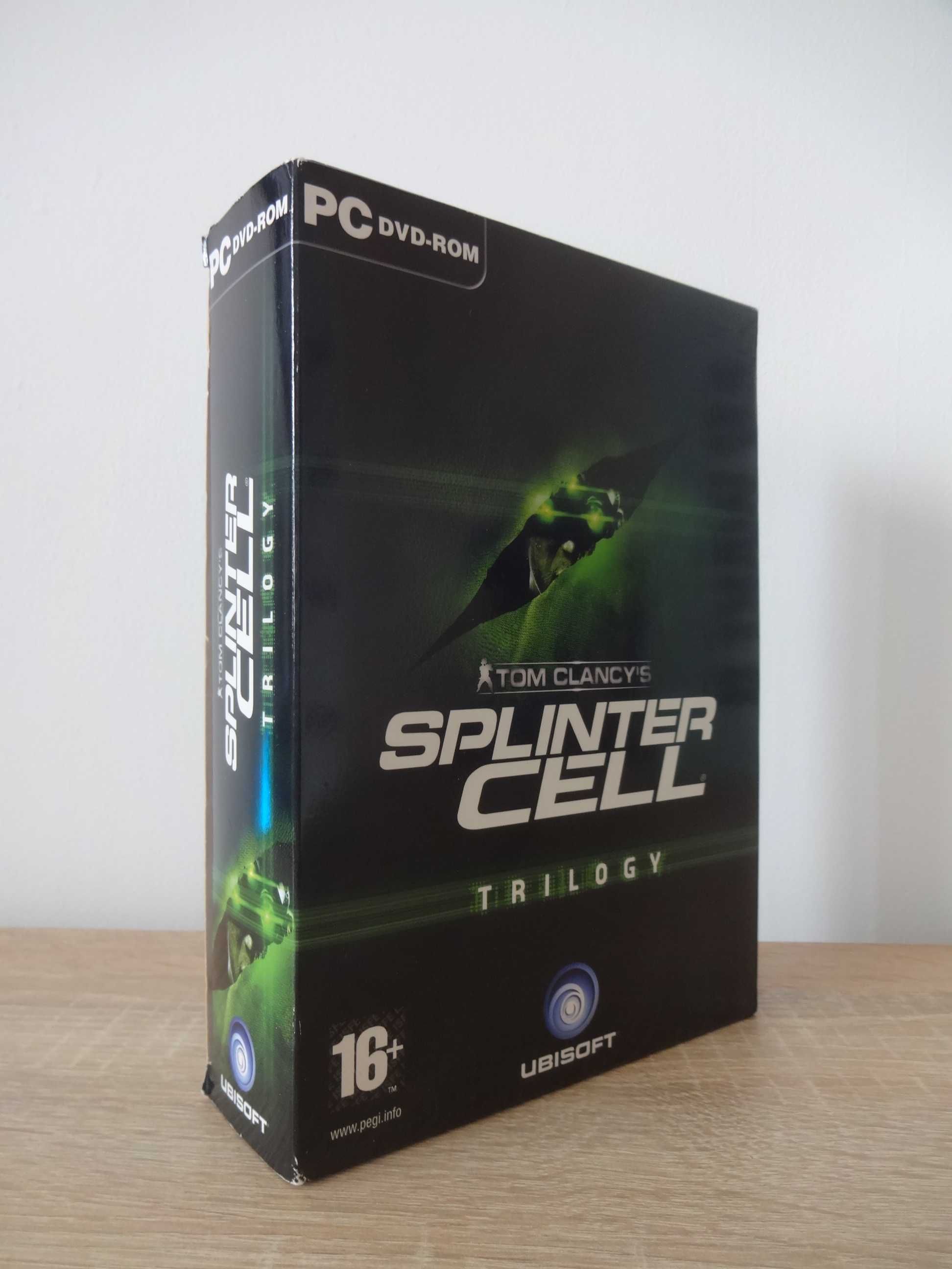 Tom Clancy's Splinter Cell, Pandora Tomorrow, Chaos Theory TRYLOGIA PC
