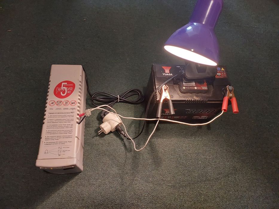 Інвертор БДЖ 12v-220v