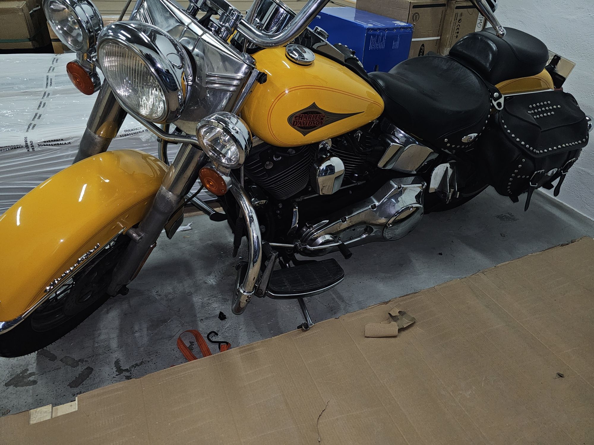 Harley Davidson Softail Heritage Carb