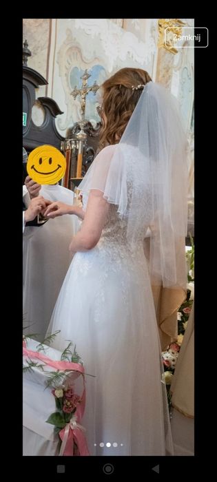 Suknia ślubna biała