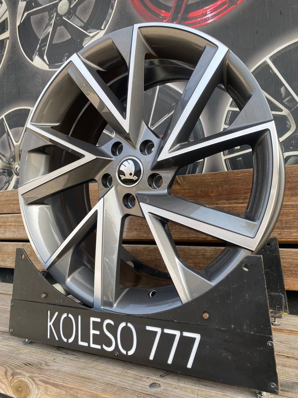 777 Новые диски R19 5/112 Skoda Octavia Superb Karoq VW Passat Jetta