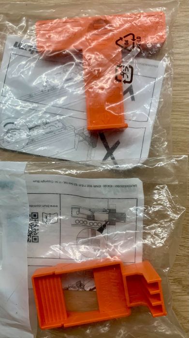 BLUM Wzorniki szczeliny frontu