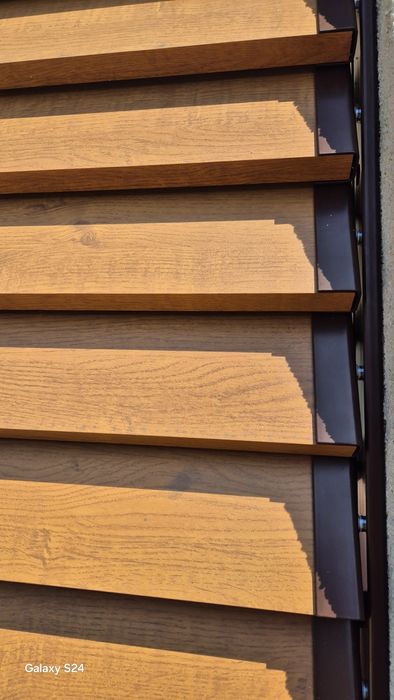 Zabudowy Ruchome deseczki aluminium stal drewno