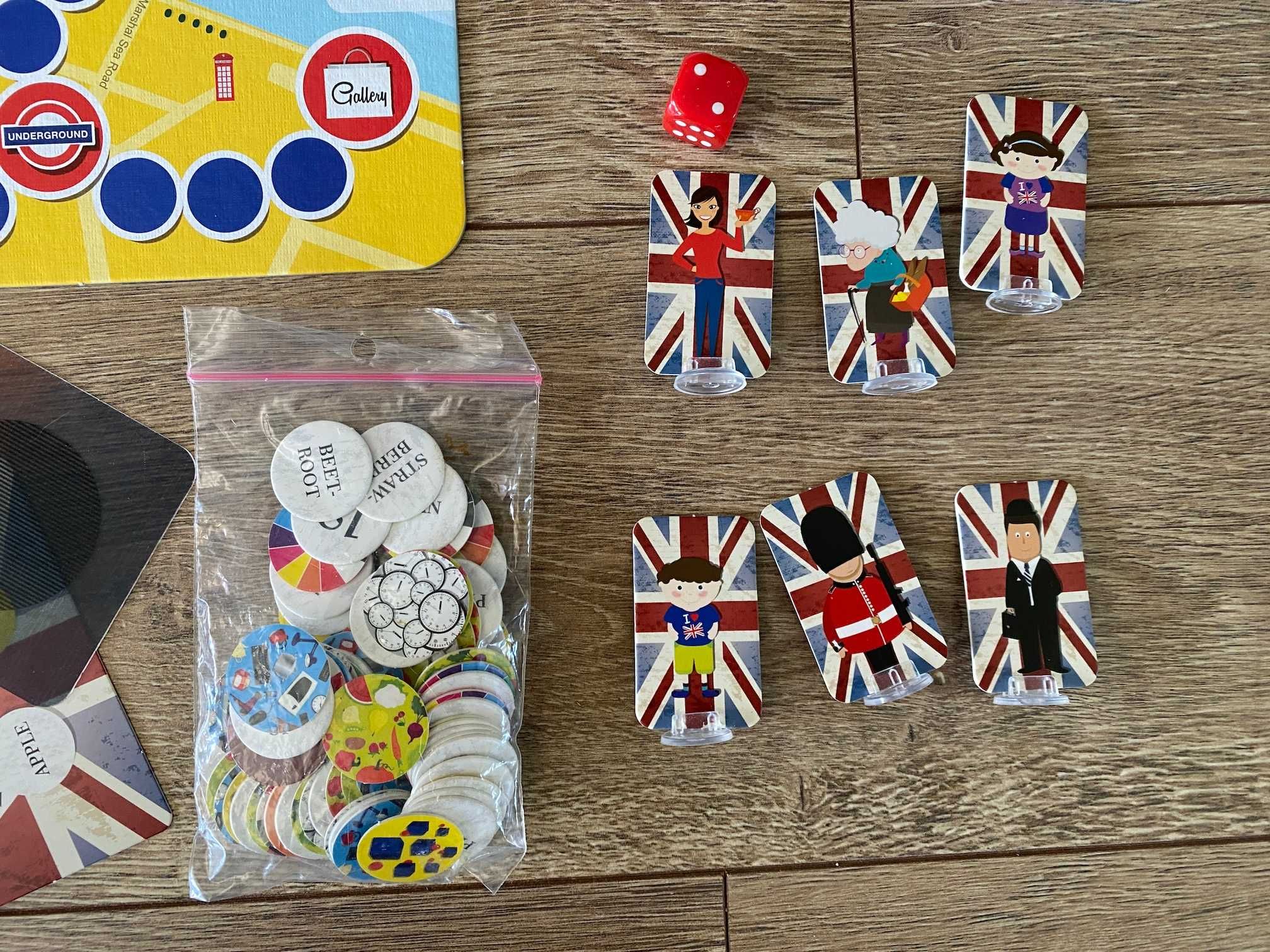 Edukacyjna gra planszowa English Play And Learn Trefl