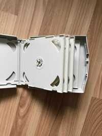 Plastikowe pudełko na płyty CD / DVD etui klaser futerał mieści 10 szt