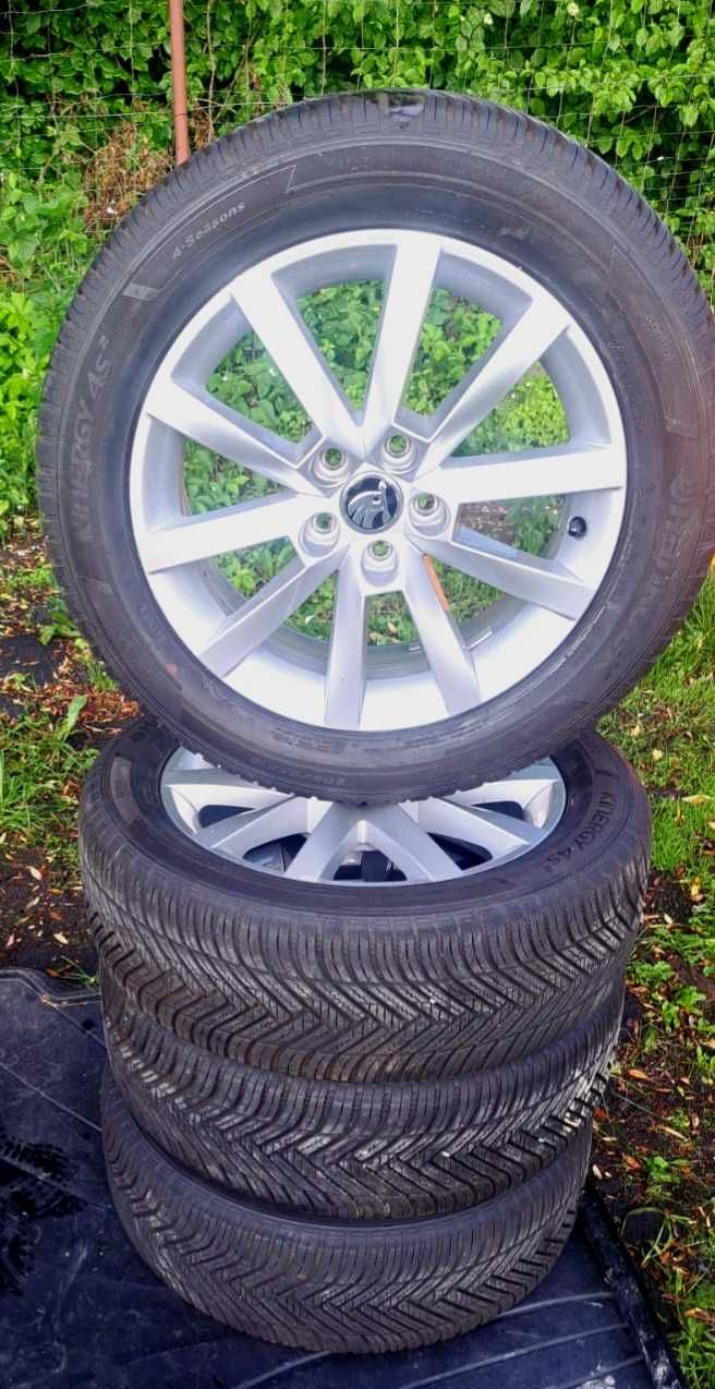 ORG Felgi Aluminiowe / Alufelgi SKODA wraz z oponami !