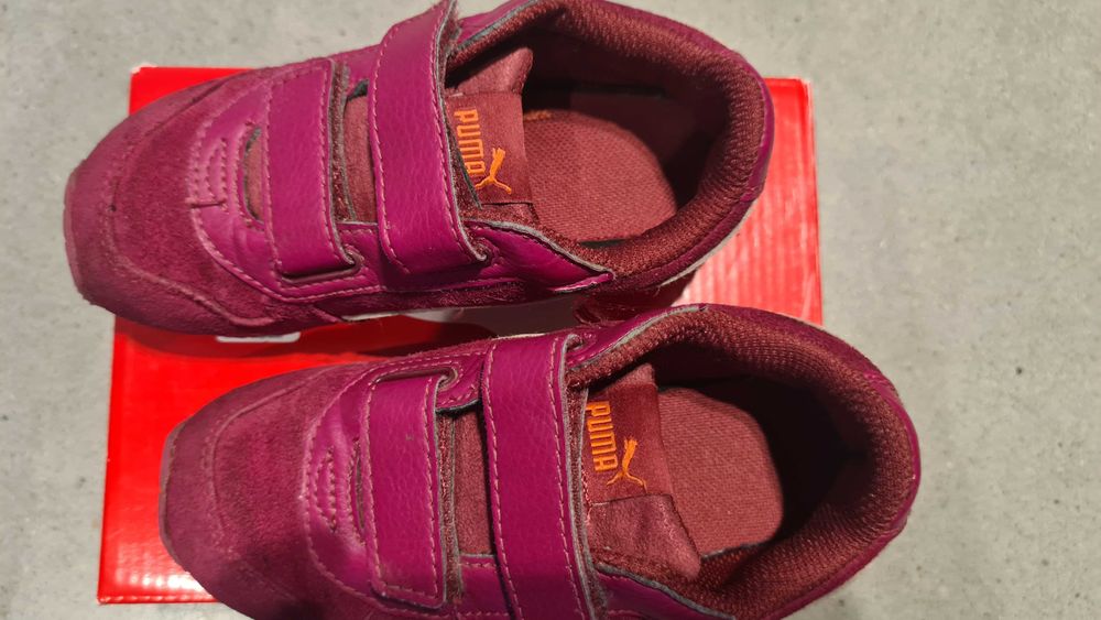 Sneakersy dla dzieci PUMA St Runner v3 Nl kolor bordowy Rozm. 26