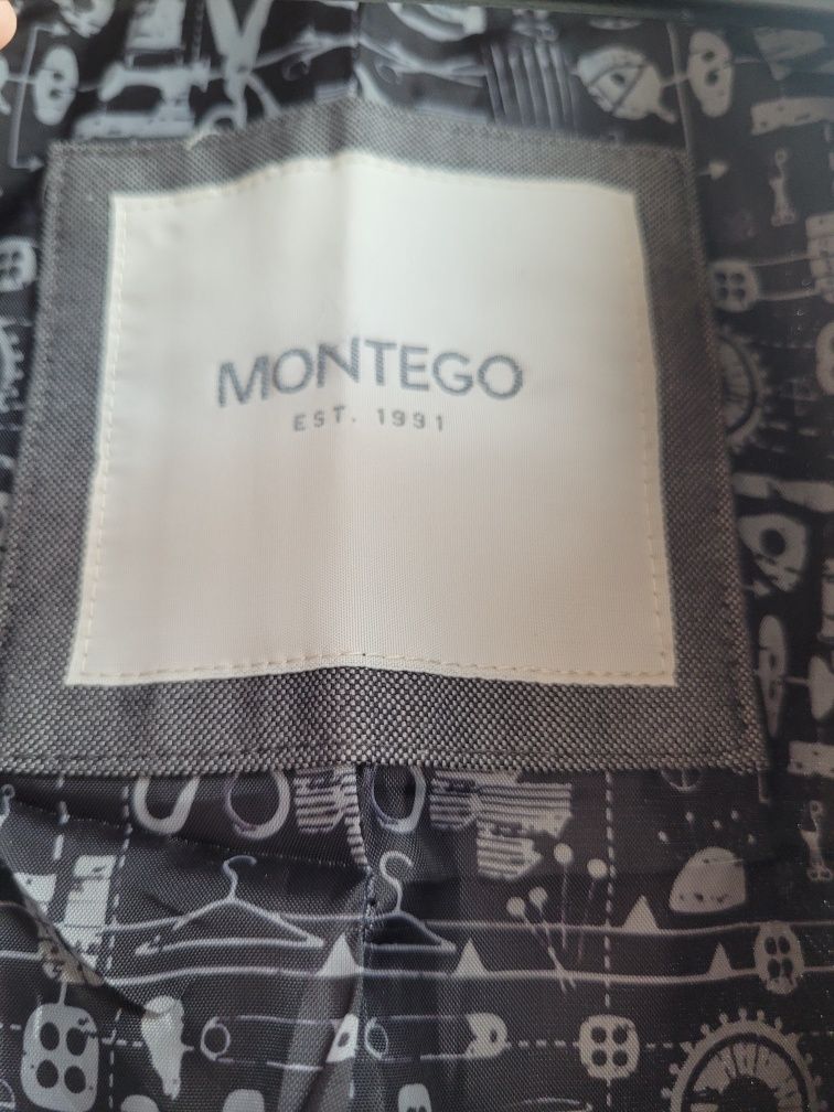 4 Marynarki męskie XL, 2 x Montego, 1 x H&M,  1 x Review