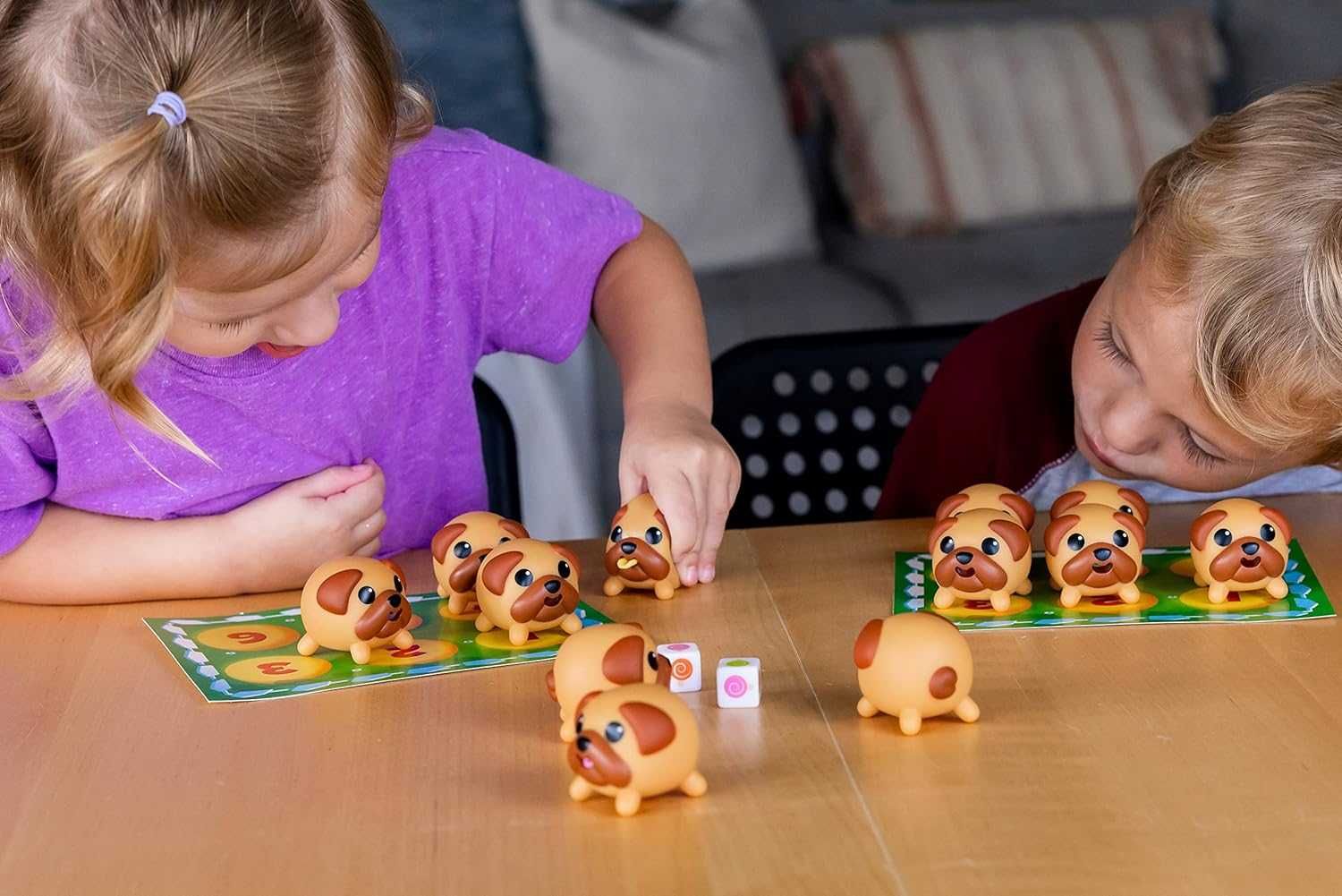 Развивающая настольная игра Мопсы сладкоежки, Tongues Out  мемори