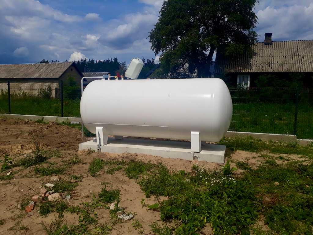 Zbiornik na gaz płynny LPG 2700L / 3600L / 4850L / 6400L naziemny