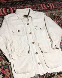 Винтажная белая рубашка Timberland (М размер)