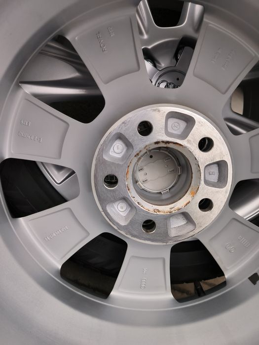 Диски оригінал Audi r17 5x112 з резиною