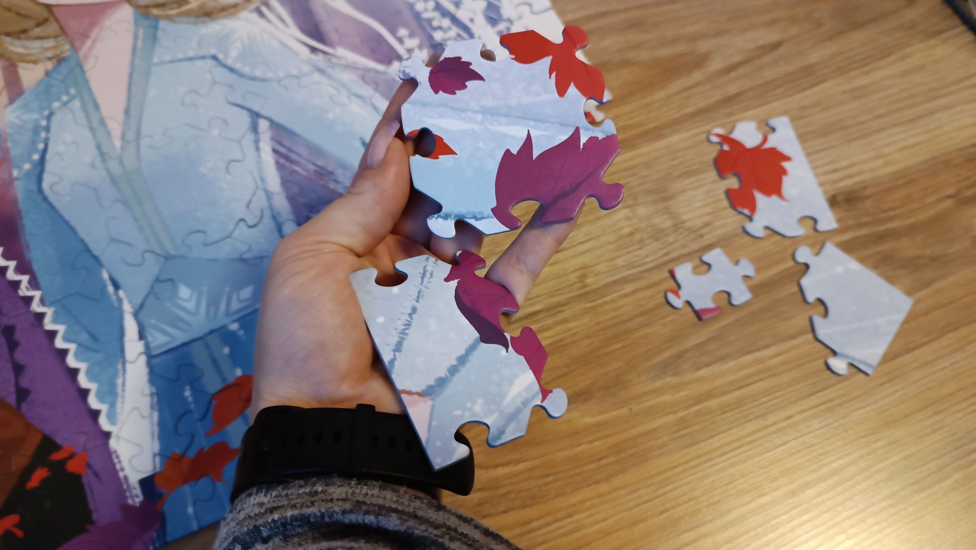 Puzzle Frozen 2, Kraina Lodu 2, 2 układanki po 111 elementów,5+