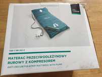 Materac przeciwodleżynowy z kompresorem