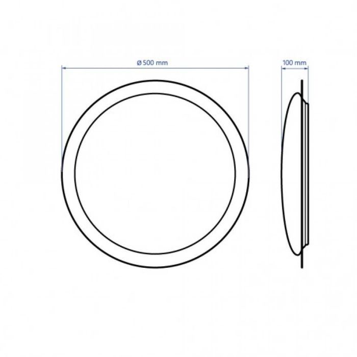 Світлодіодний смарт світильник з пультом ДУ 70W