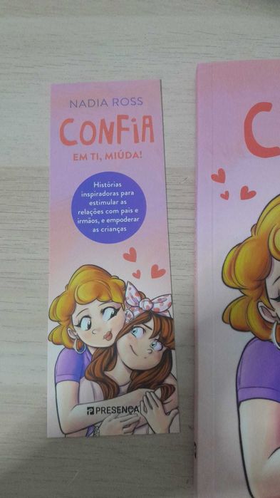 Livro da autoria de Nadia Ross, "Confia em Ti, Miúda!"