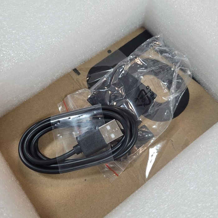 Okrągłe lusterko kosmetyczne 3 odcienie LED USB C złoto szczotkowane