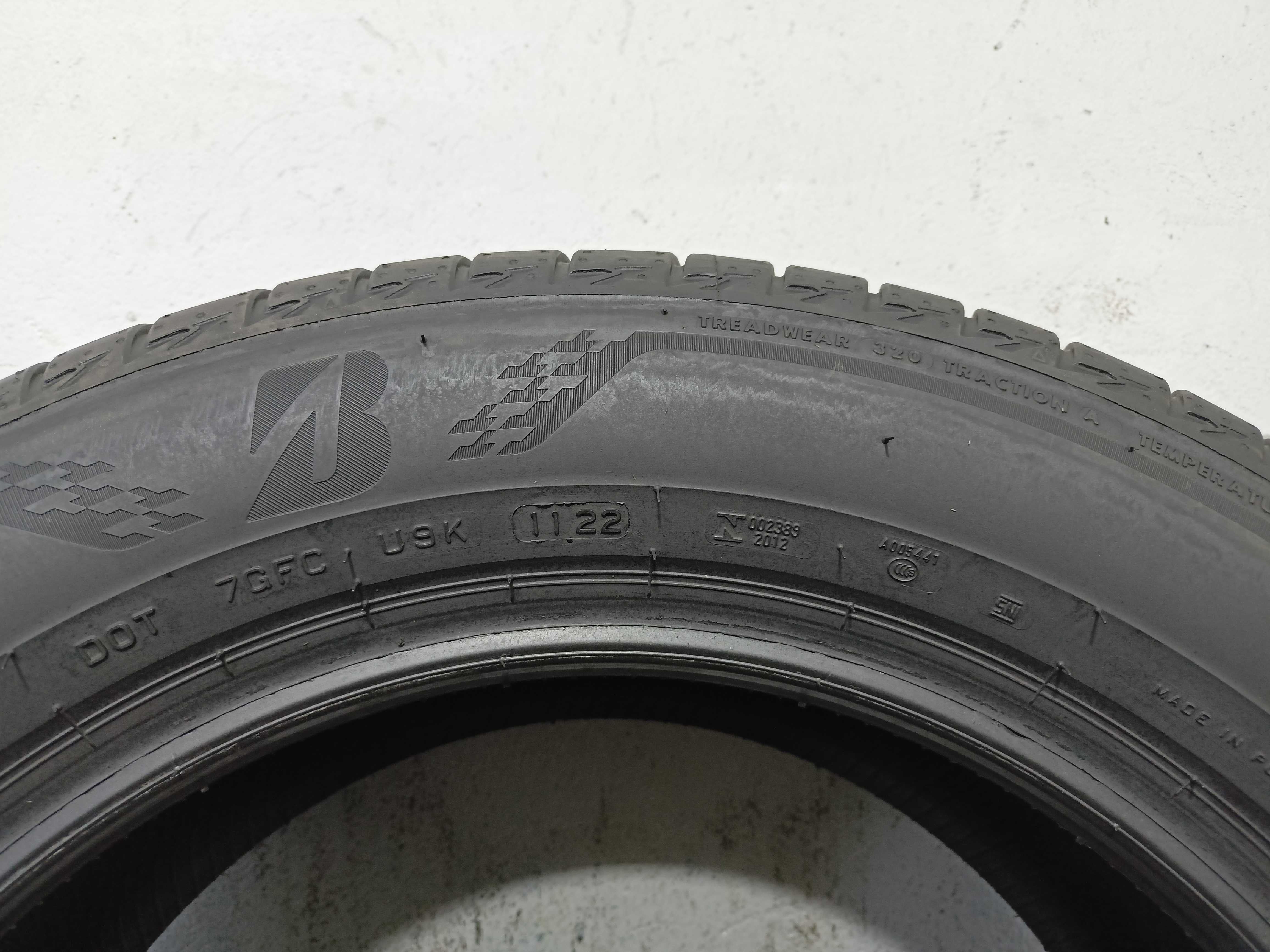 Bridgestone Turanza T005 225/60/17 2022rok 99Y 6,8mm jak nowa (1278)