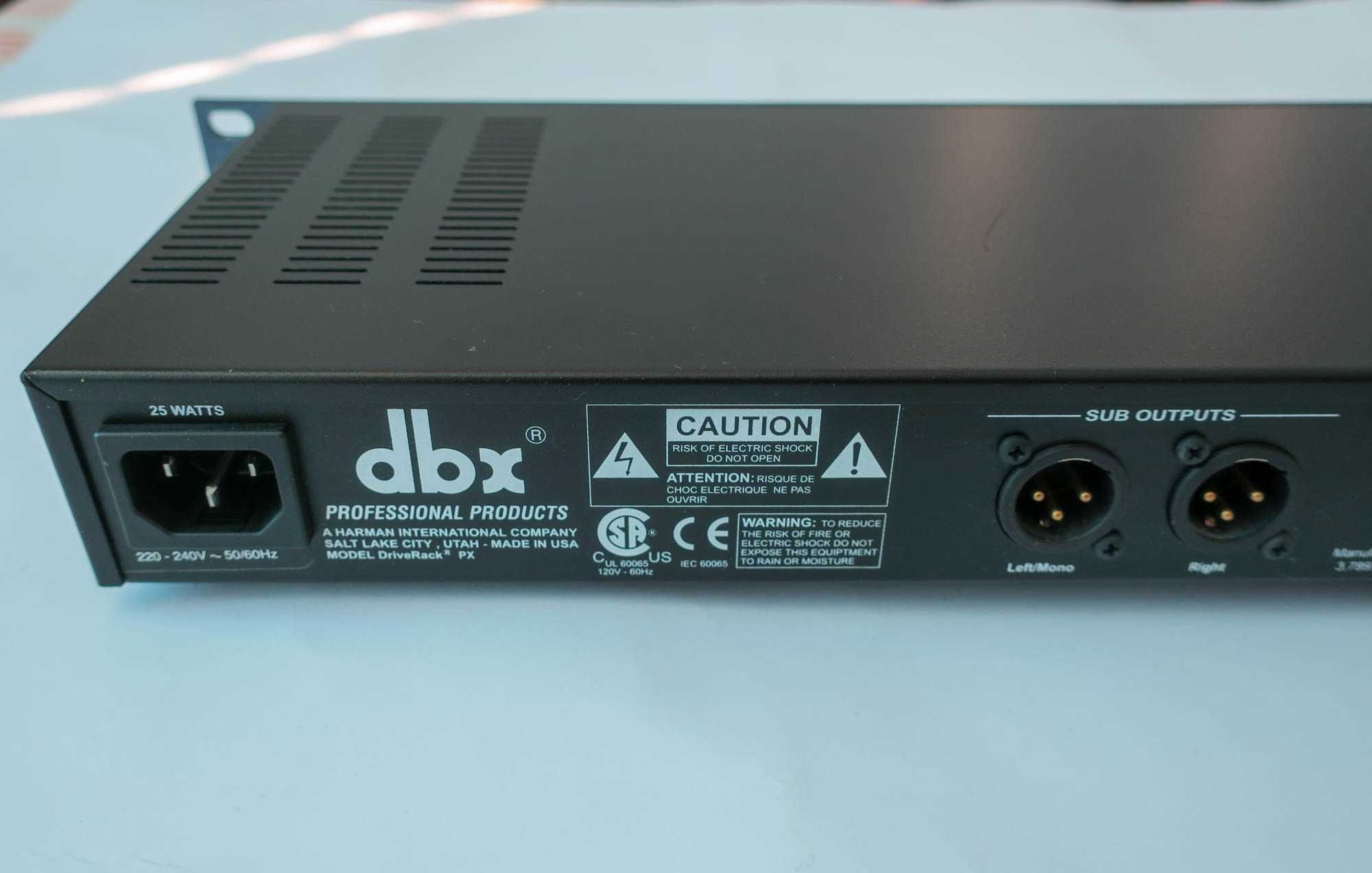 Процессор DBX DriveRack PX + Mic